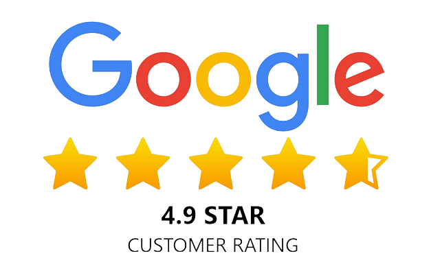Google 4.9 Ratings